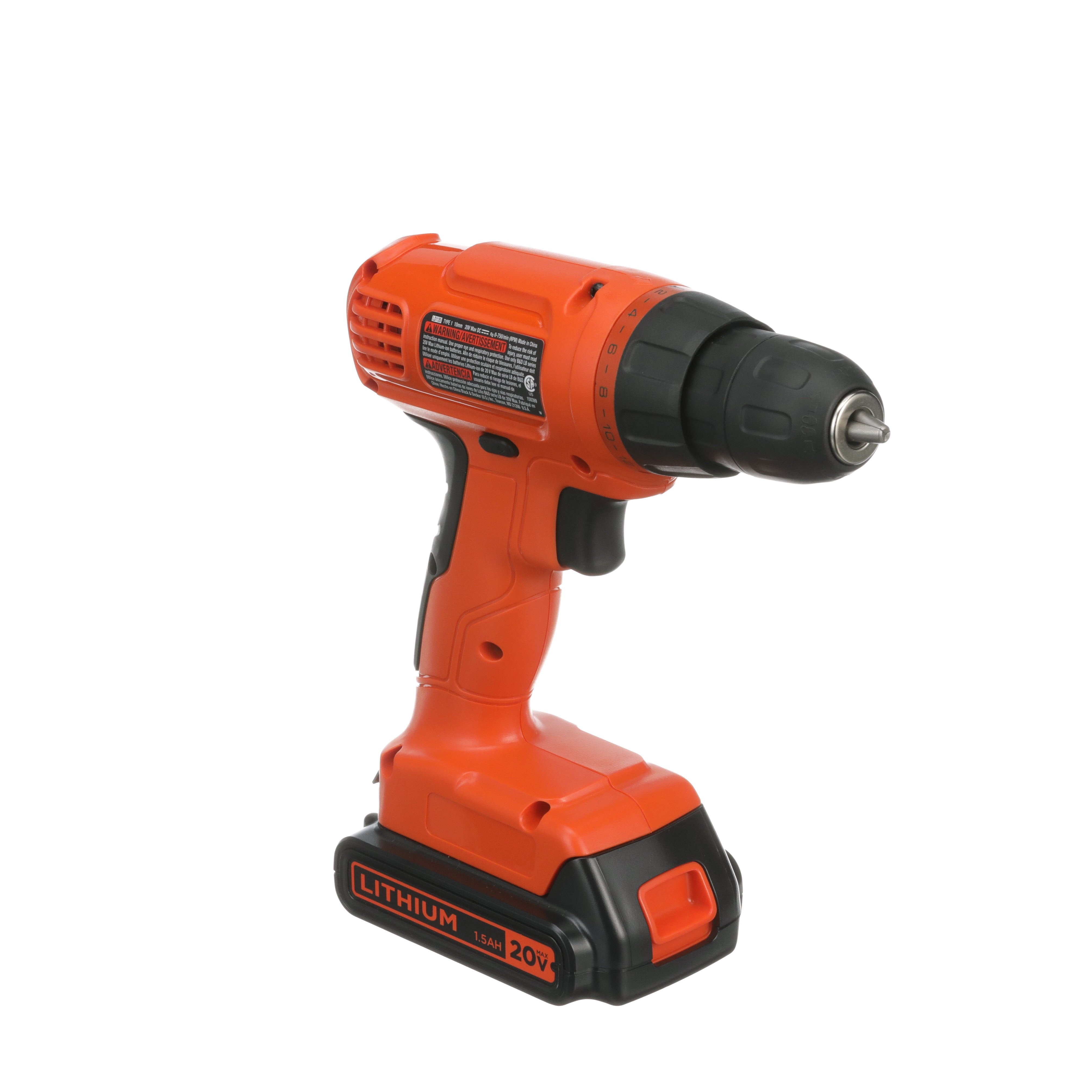 20V MAX* POWERCONNECT™ Cordless Drill Kit + 100 pc. Kit