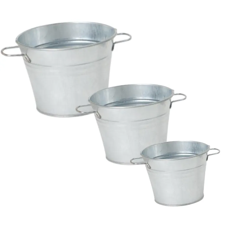 New Arrival 2023 Garden Supplies Metal Planter Small Size Outdoor Flower Pots And Planter Exporter From India