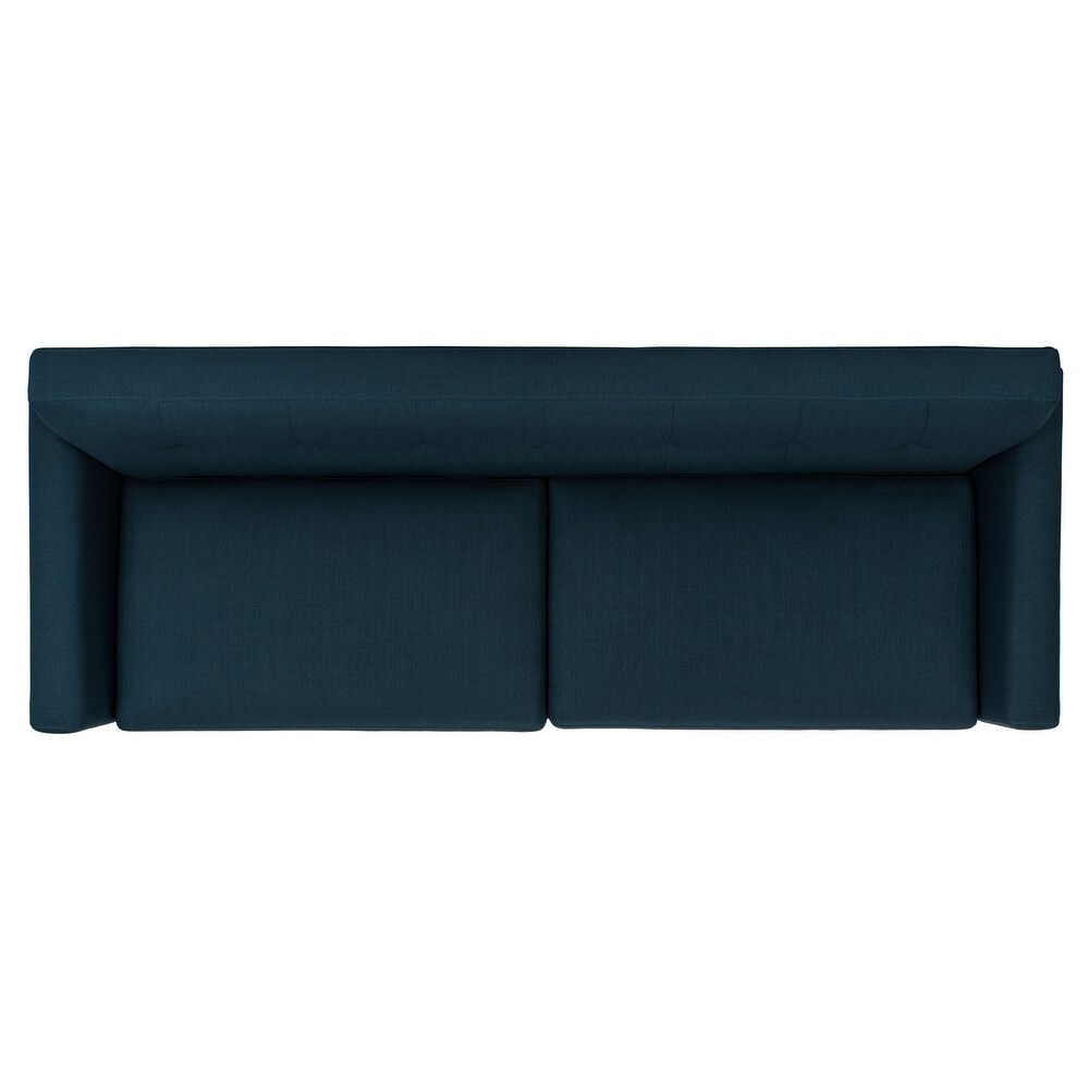 SAFAVIEH Couture Opal Linen Tufted Sofa.   89.8\