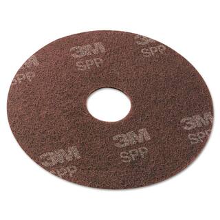 Scotch-Brite Surface Preparation Pad 13 in. Dia Maroon (10-Carton) MMMSPP13