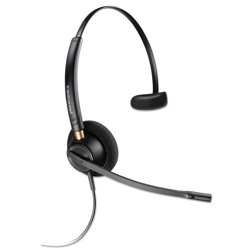 Poly EncorePro 510 Monaural Over The Head Headset， Black (HW510)