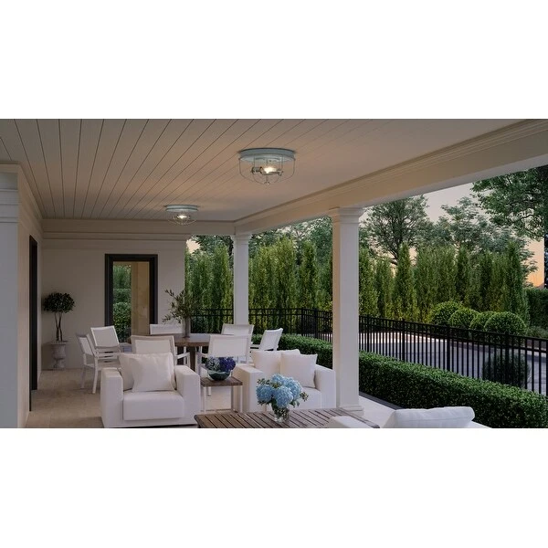 Luxury Farmhouse Outdoor Ceiling Light, 7.875