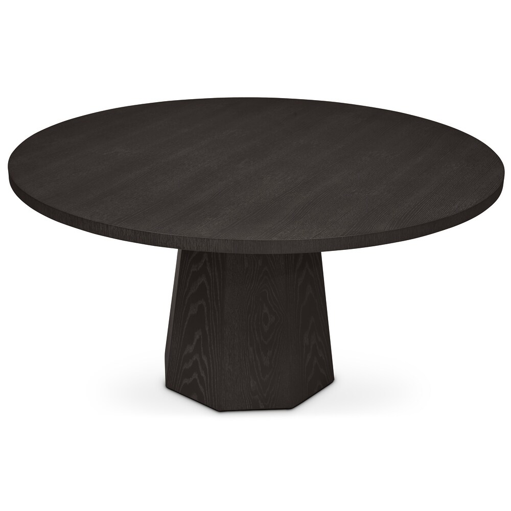 Jewel Round Dining Table   Charcoal