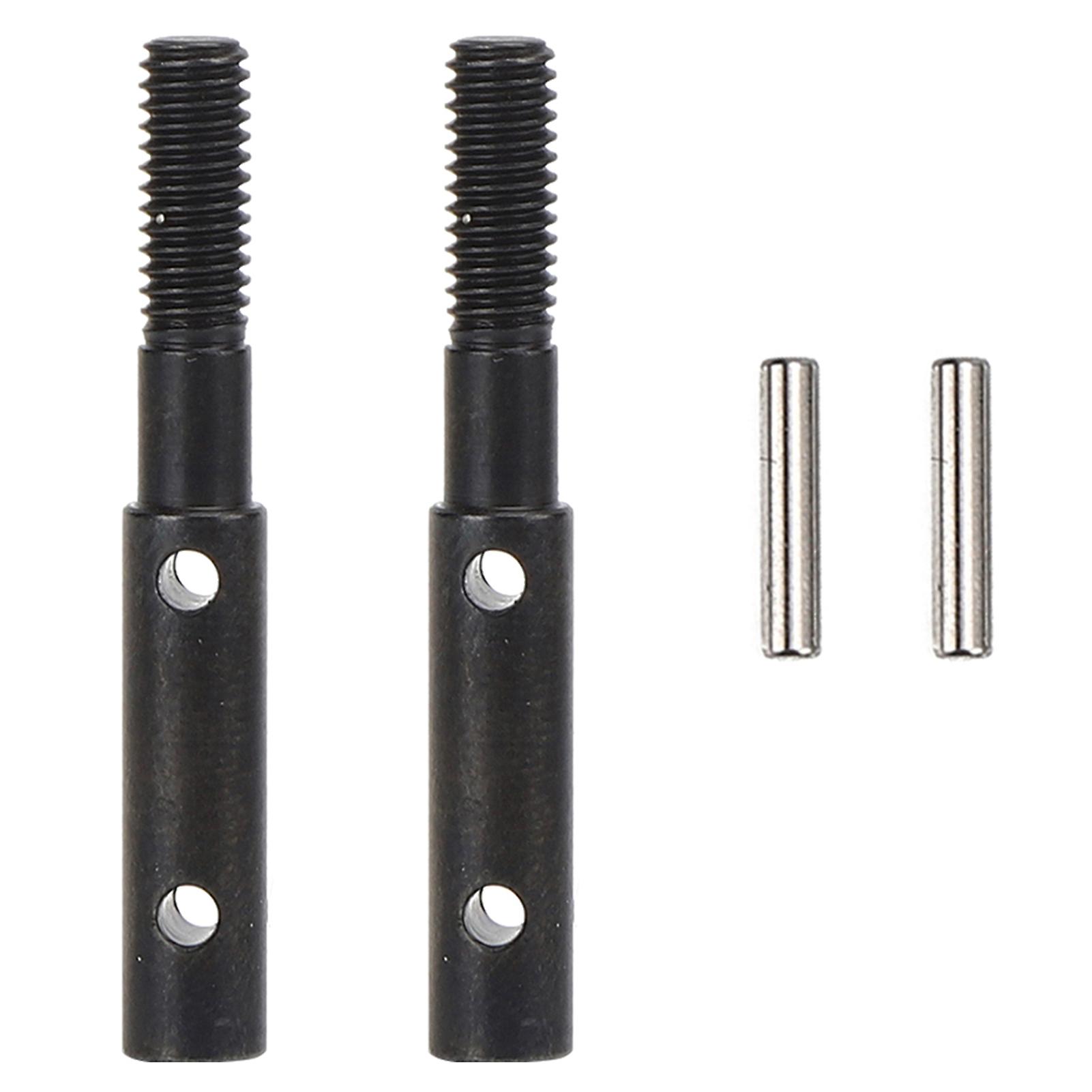 2pcs Front Rear Portal Stub Axle Shaft Fit For Axial Capra Scx10 Iii Ax103007 1/10 Rc Crawler Car