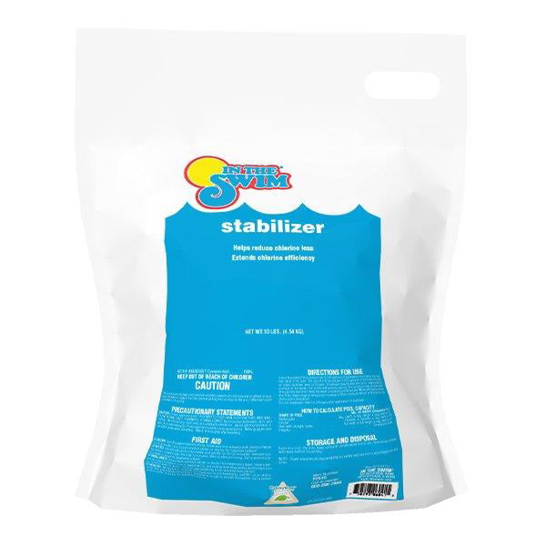 In the Swim 10 lb. Bag Cyanuric Acid - Chlorine Stabilizer F081B10040AE