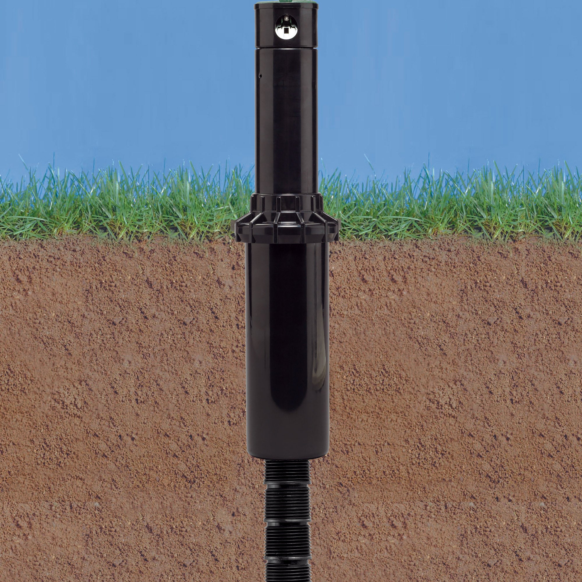 Orbit Irrigation Poly Irrigation Cut-off Riser Fitting for Underground Sprinklers Systems