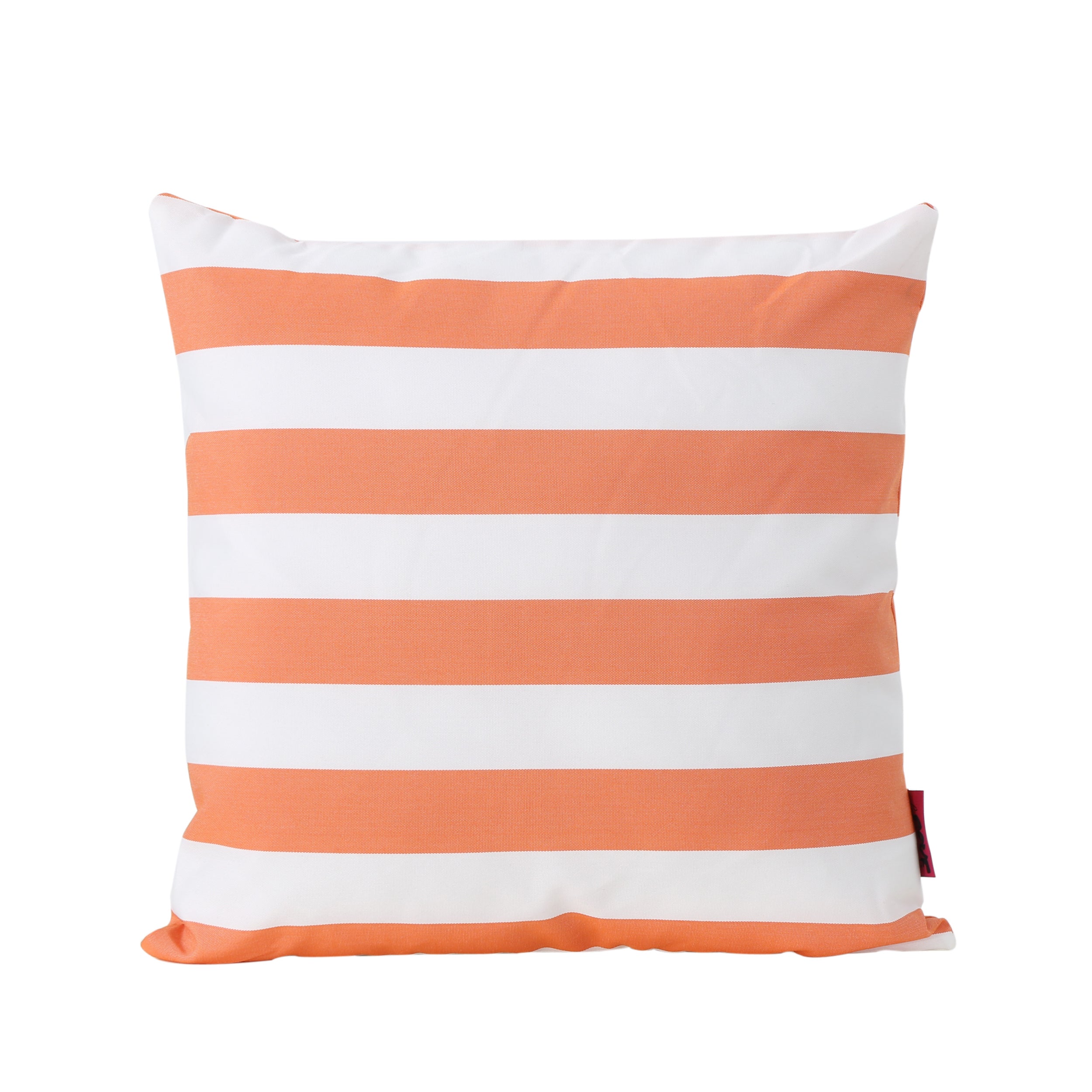 La Mesa Indoor Striped Water Resistant Square Throw Pillow