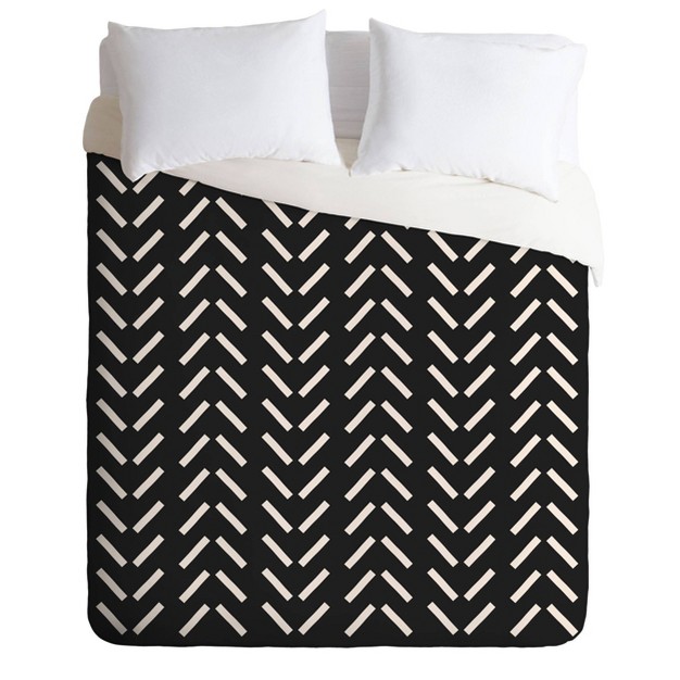 Nick Quintero Herringbone Comforter Set Deny Designs