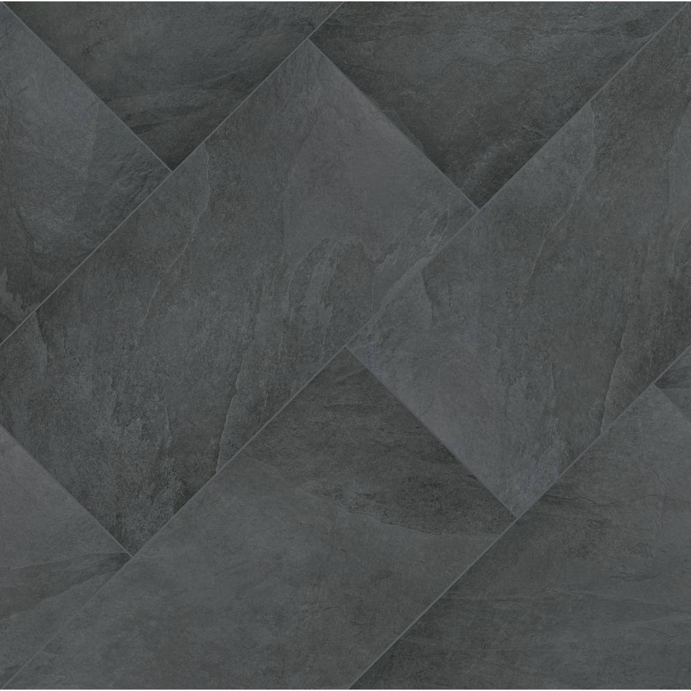 MSI Midnight Montage 24 in. x 48 in. Matte Porcelain Paver (7-Pieces56 sq. ft.pallet) LPAVNMIDMON2448