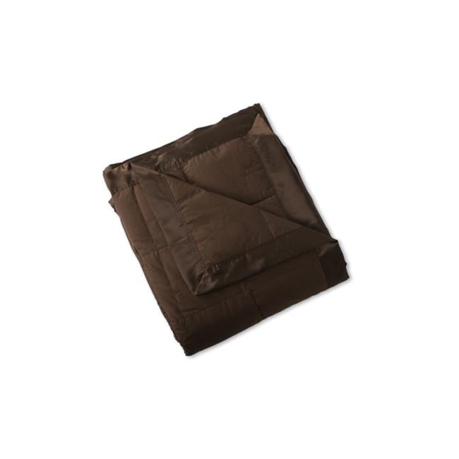 Sunflower DBC-70T Chocolate Down Blanket - Twin- 70 x 90 in.