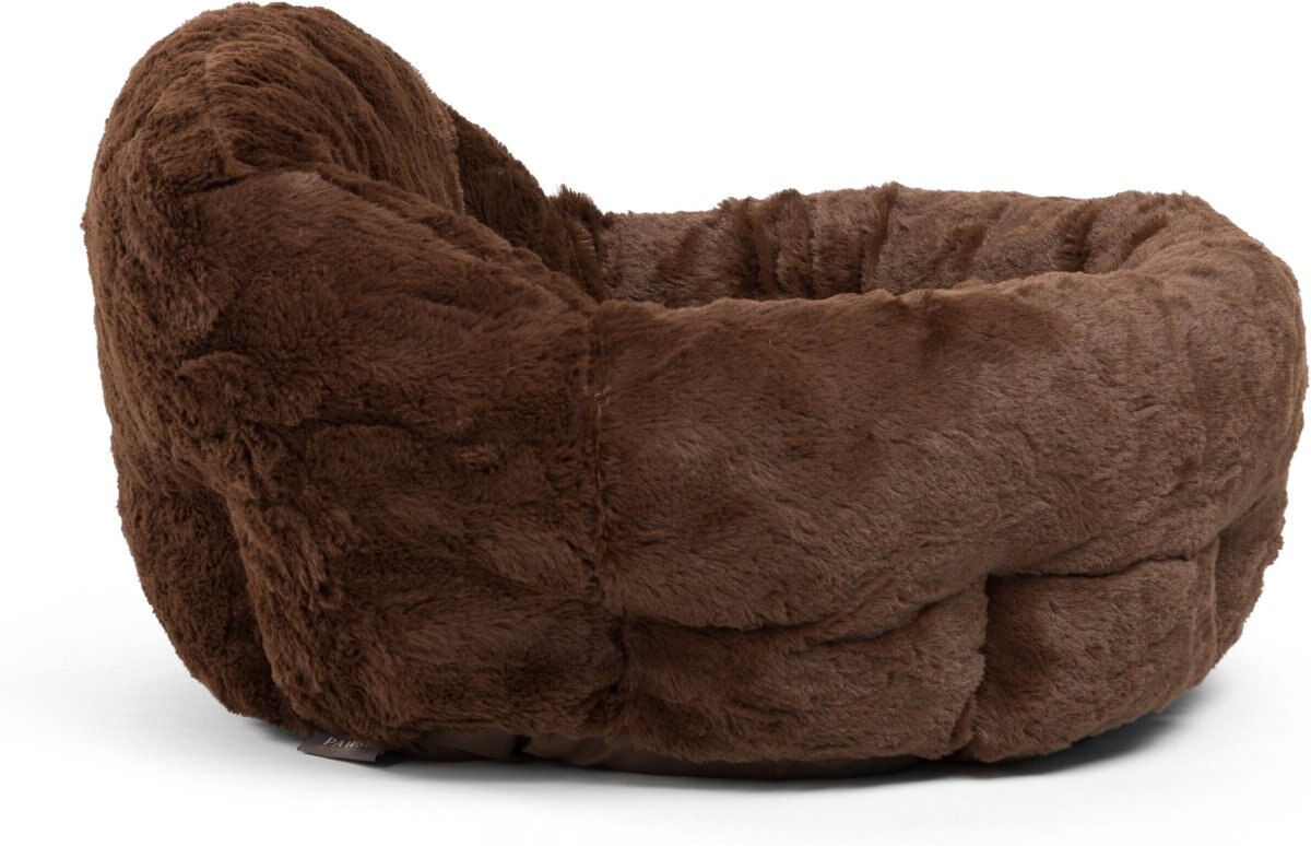 Best Friends By Sheri Lux Fur Deep Dish Bolster Cat and Dog Bed