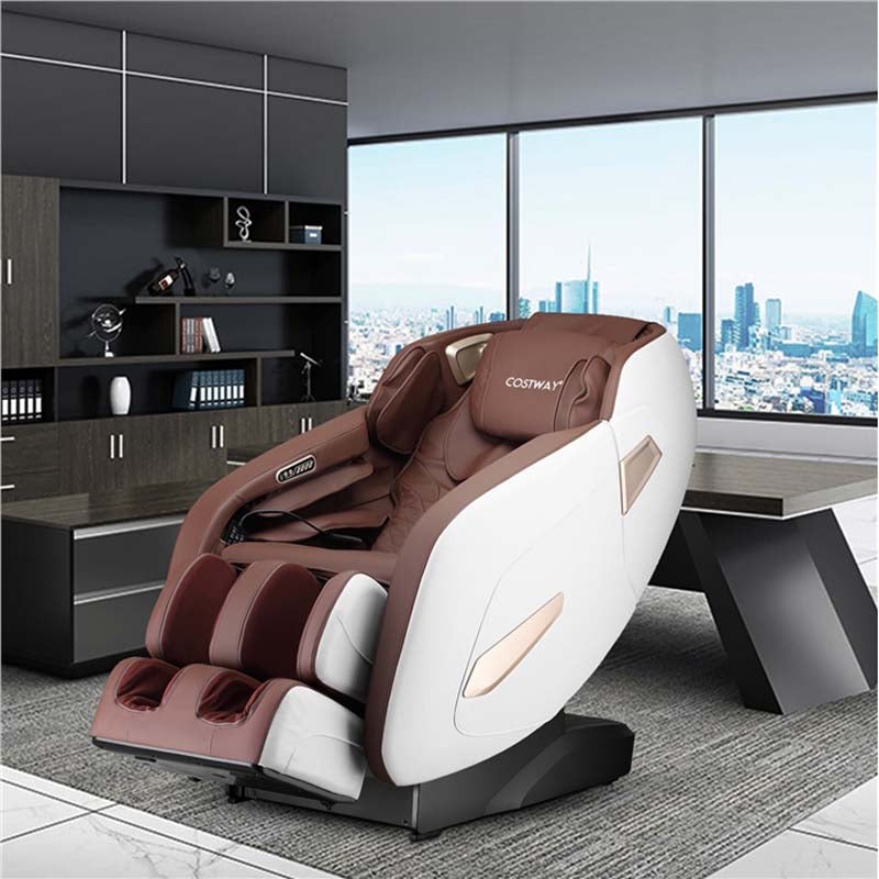 SL Track Shiatsu Full Body Zero Gravity Massage Chair Recliner with Auto Body Detector