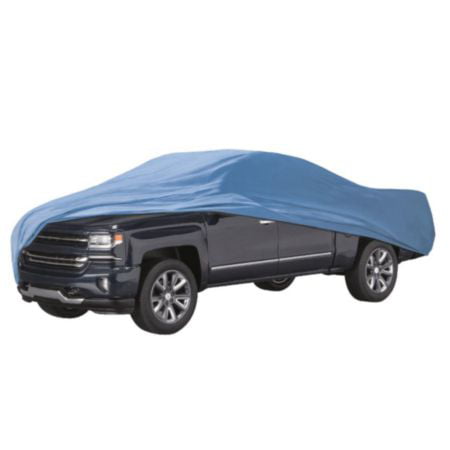 Autocraft Truck Cover， Blue 3 Layers， Fits Trucks 17.5'-19'， Medium-Duty， Water Resistant， Outdoor Use