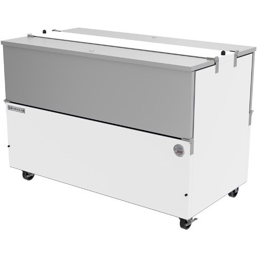 Beverage-Air ST58HC School Milk Cooler - Dual Access， Cold Wall， 24 Cu. Ft.， Stainless Steel