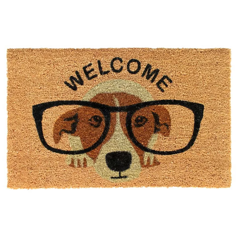 RugSmith Dog Welcome Doormat