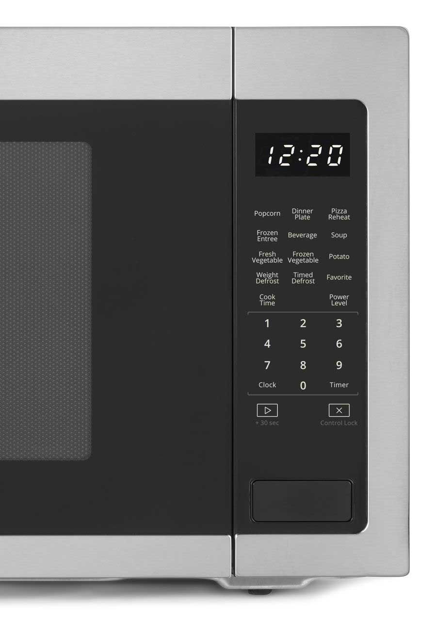 Whirlpool 2.2 Cu. Ft. Fingerprint Resistant Stainless Steel Countertop Microwave