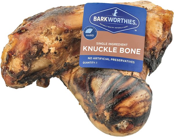 Barkworthies Beef Knuckle Bone Dog Treats