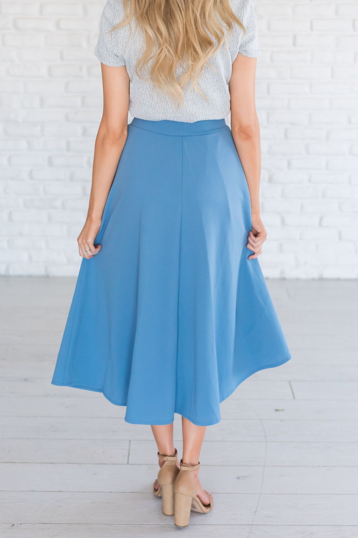 Stand By Our Love Modest Circle Skirt