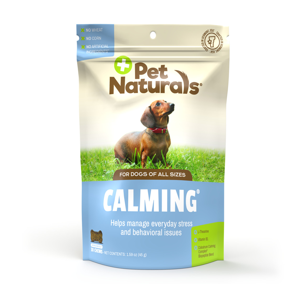 Pet Naturals Calming Chicken Liver Dog Chews， 30 Ct.