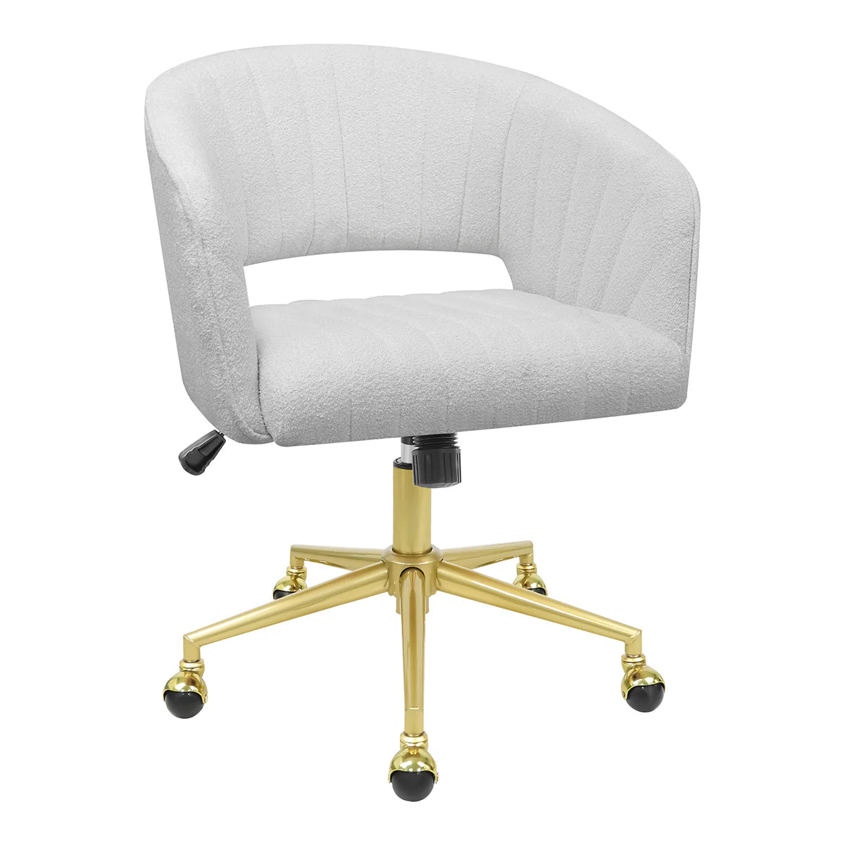 IVFC-IPS224-BOGRY | Caitlyn Swivel Vanity Chair