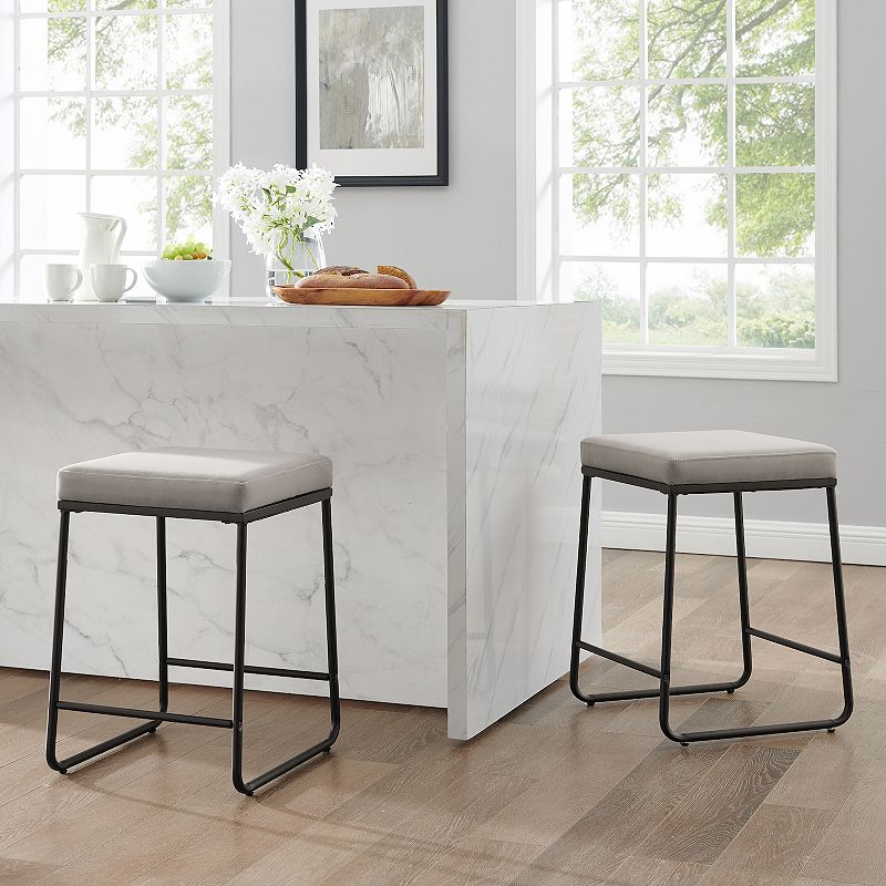 Crosley Beckett 2-Piece Counter Stool Set