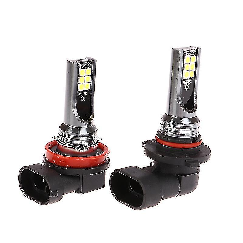 Fog Lamp 3030 12led H1 H3 H4 H7 H8 Led Headlight Bulb Beam 24w Car Headlamp