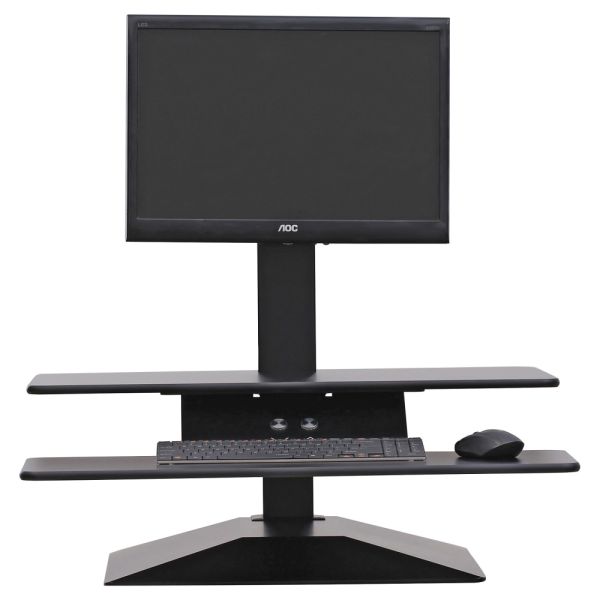 Lorell Sit-to-Stand Electric Desk Riser