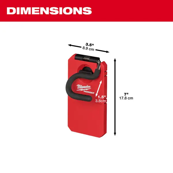 Milwaukee 4 PACKOUT S-Hook