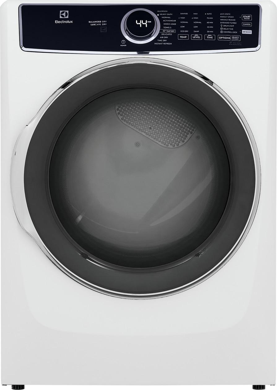 Electrolux ELFE7637BW Electrolux Front Load Perfect Steam™ Electric Dryer With Balanced Dry™ And Instant Refresh ™ 8.0 Cu. Ft.