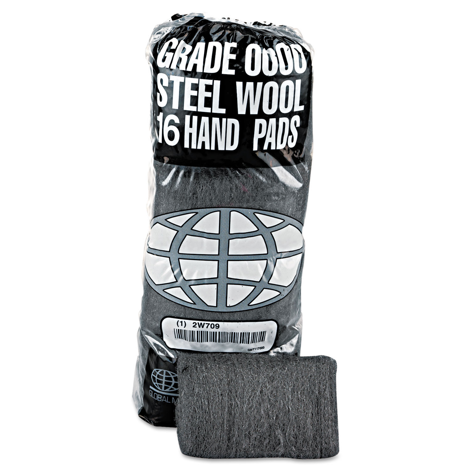 Industrial-Quality Steel Wool Hand Pad by GMT GMA117005