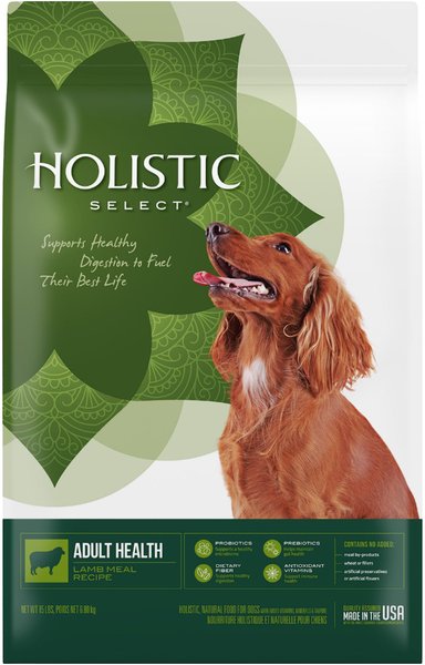 Holistic Select Adult Health Lamb Meal Recipe Dry Dog Food