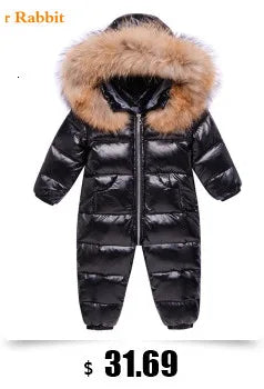 New born Warm Baby coat Winter Hooded mantle Rompers Thick Outfit Jumpsuit Overalls Snowsuit Children Boys Clothing kids clothes