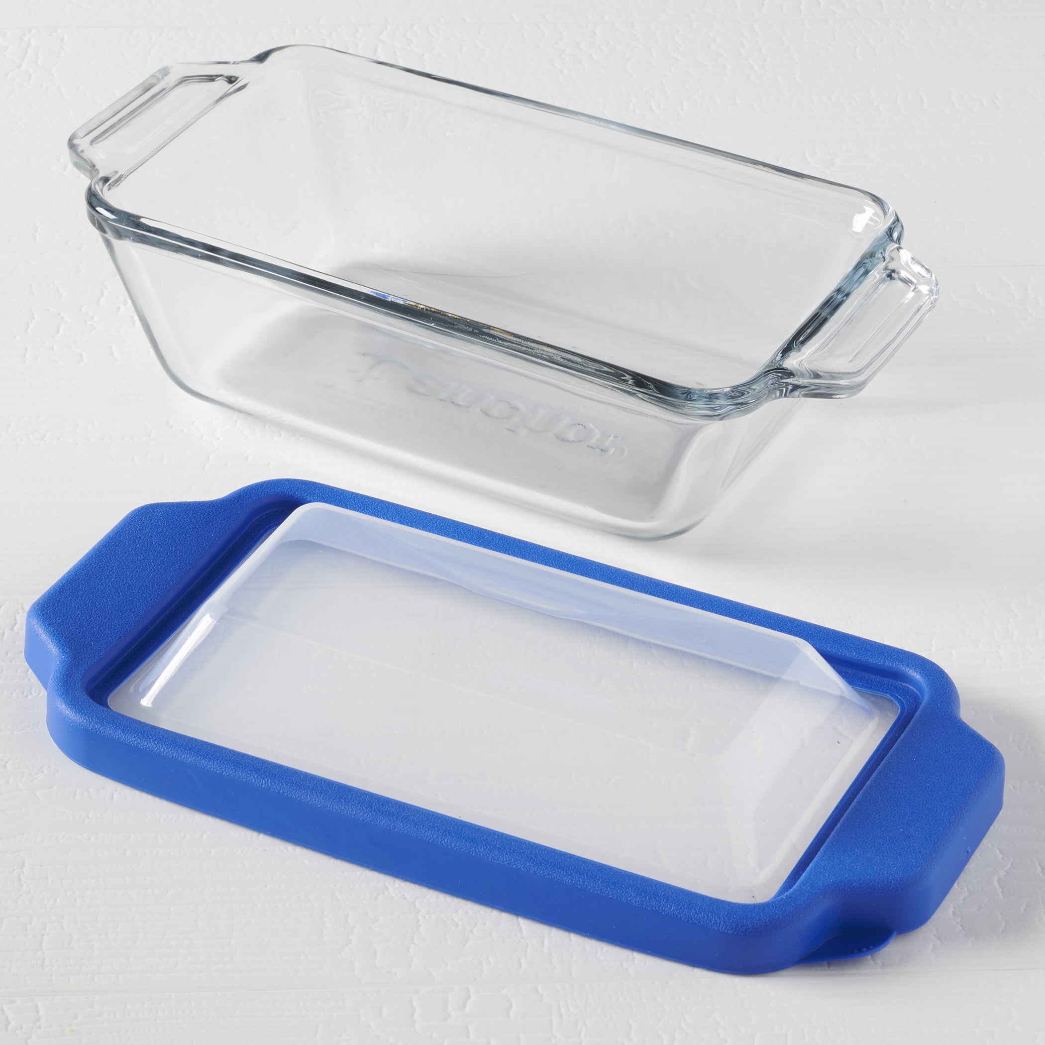 Anchor Hocking Bakeware Glass Loaf Pan with TrueFit Lid, 1.5 Quart