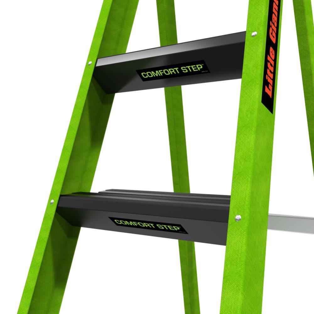 Little Giant Sentinel M12 Step Ladder Type IAA Fiberglass ;