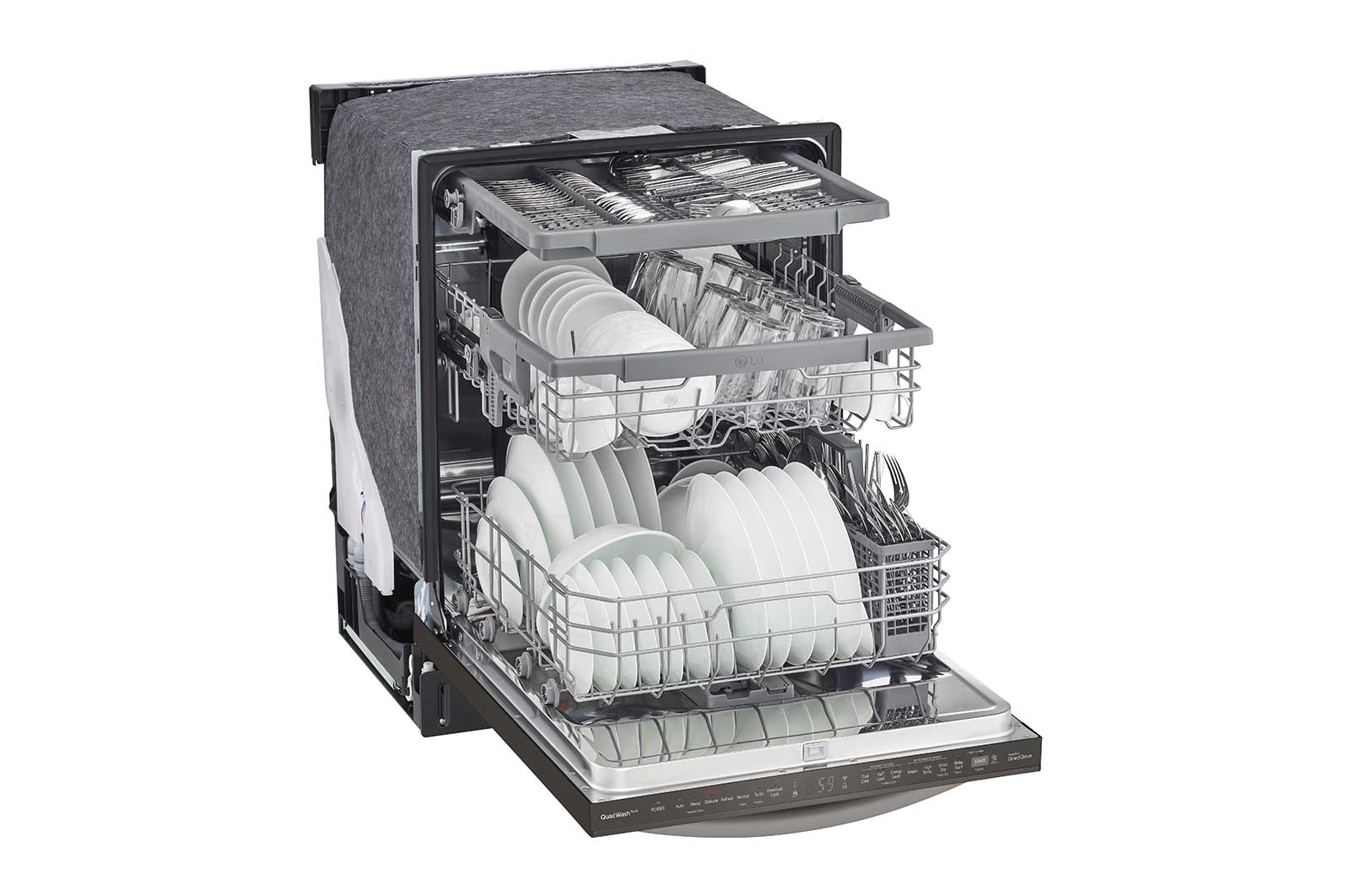 Lg LDTS5552D Top Control Smart Dishwasher With Quadwash™