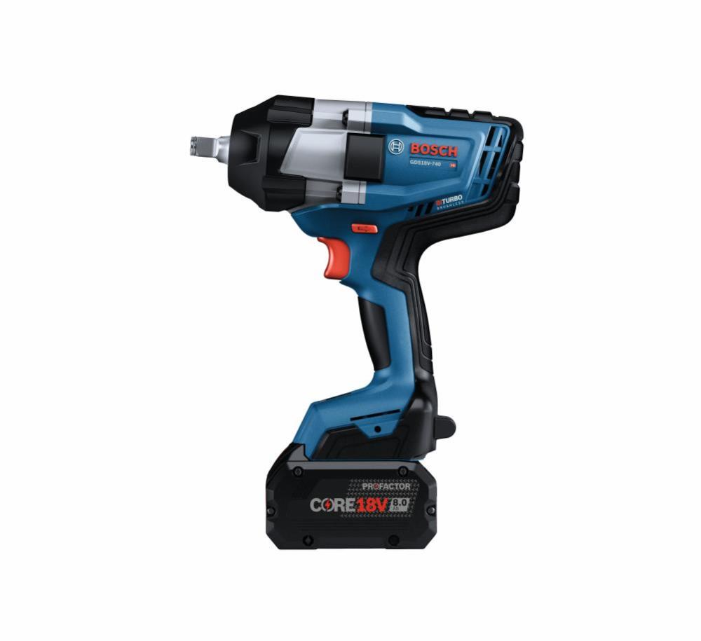 Bosch PROFACTOR 18V Impact Wrench 1/2 with Friction Ring Bare Tool