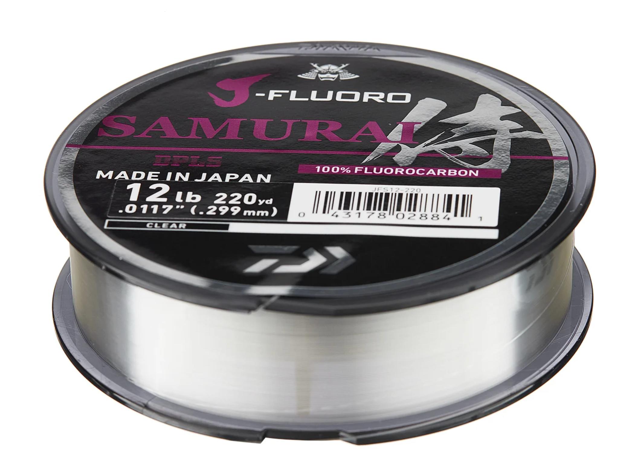 Daiwa J-Fluoro Samurai Fluorocarbon 220 Yards