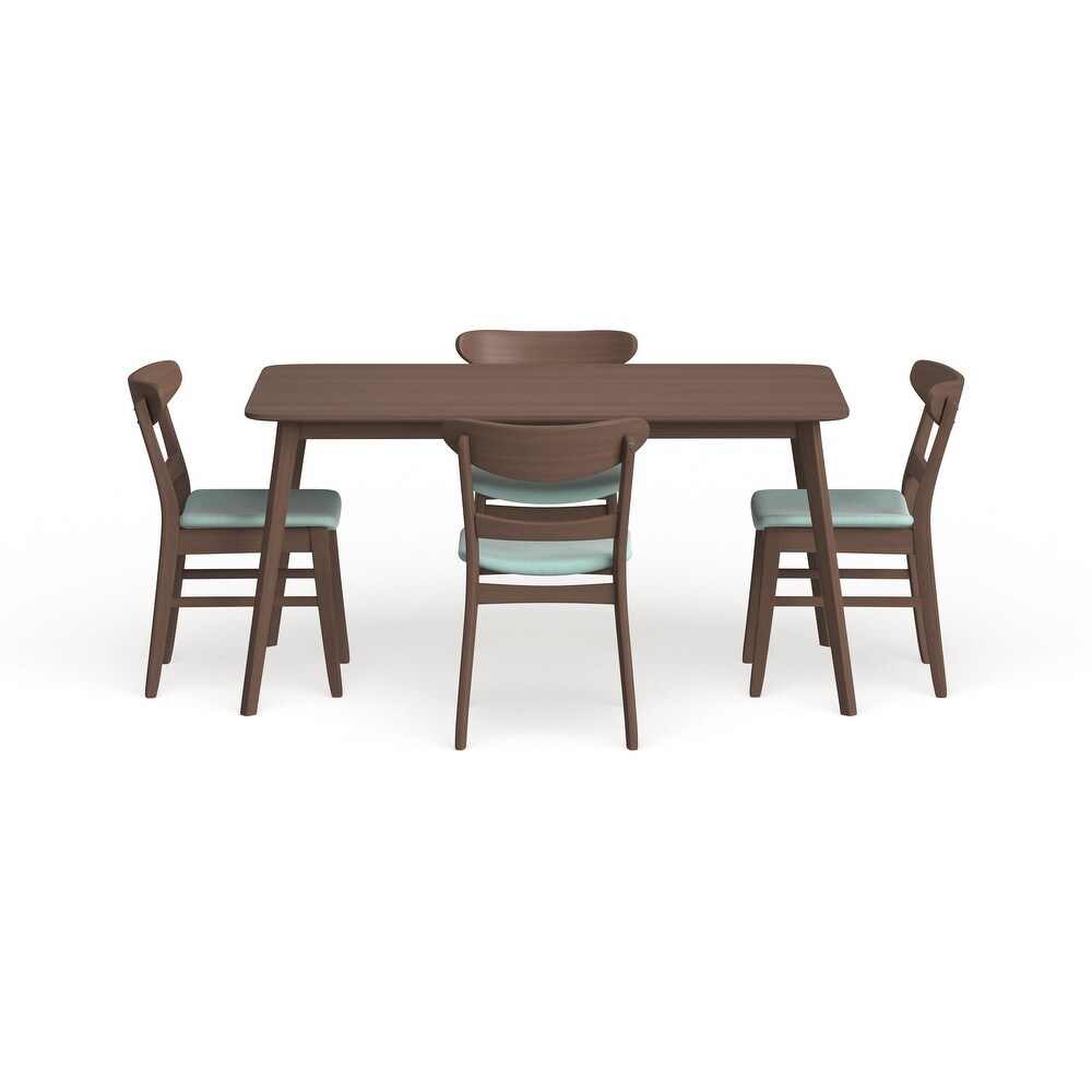 Bryner Mid Century Modern 5 Piece Dining Set by Christopher Knight Home