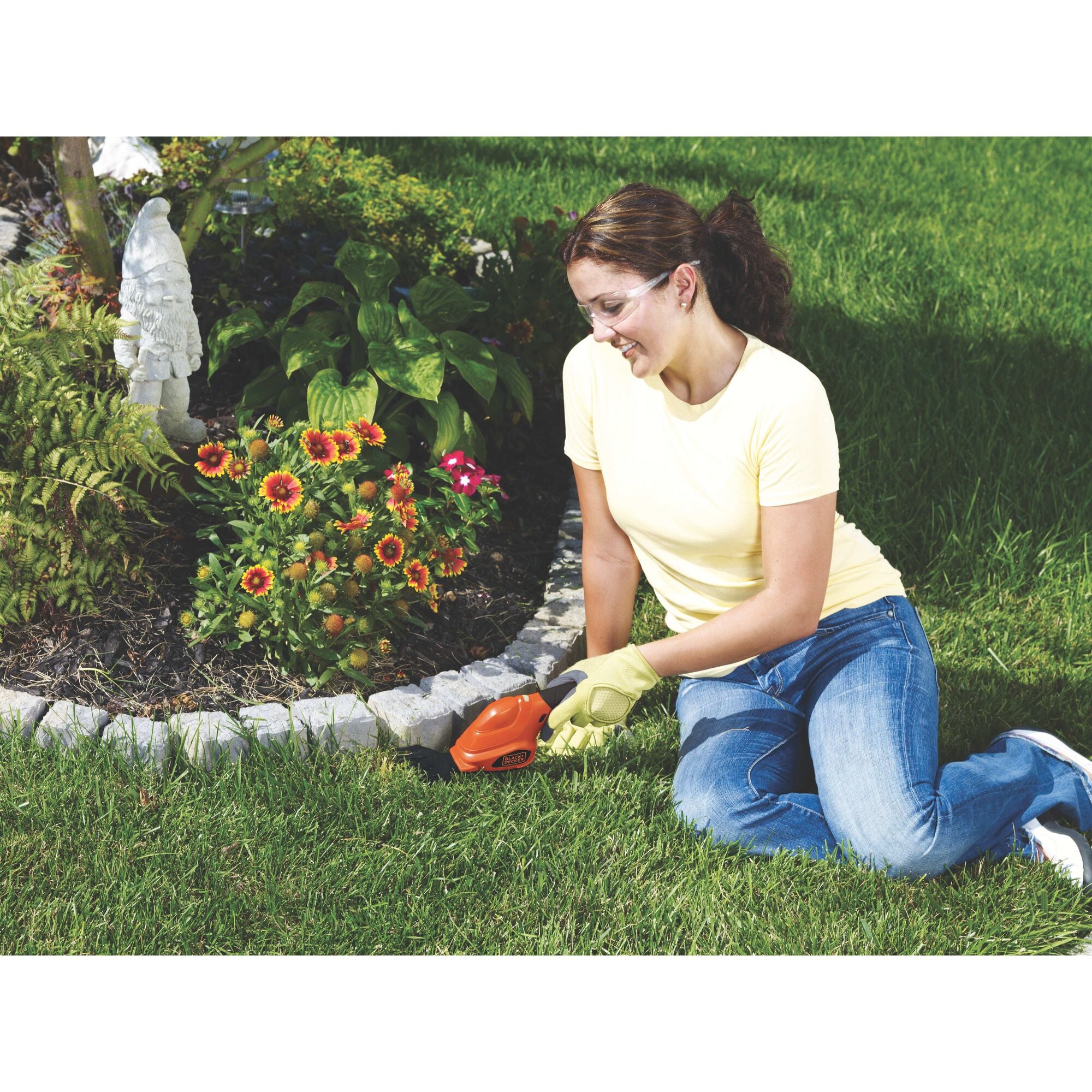 Shrub Trimmer/Grass Shear Combo, Cordless, 3.6V