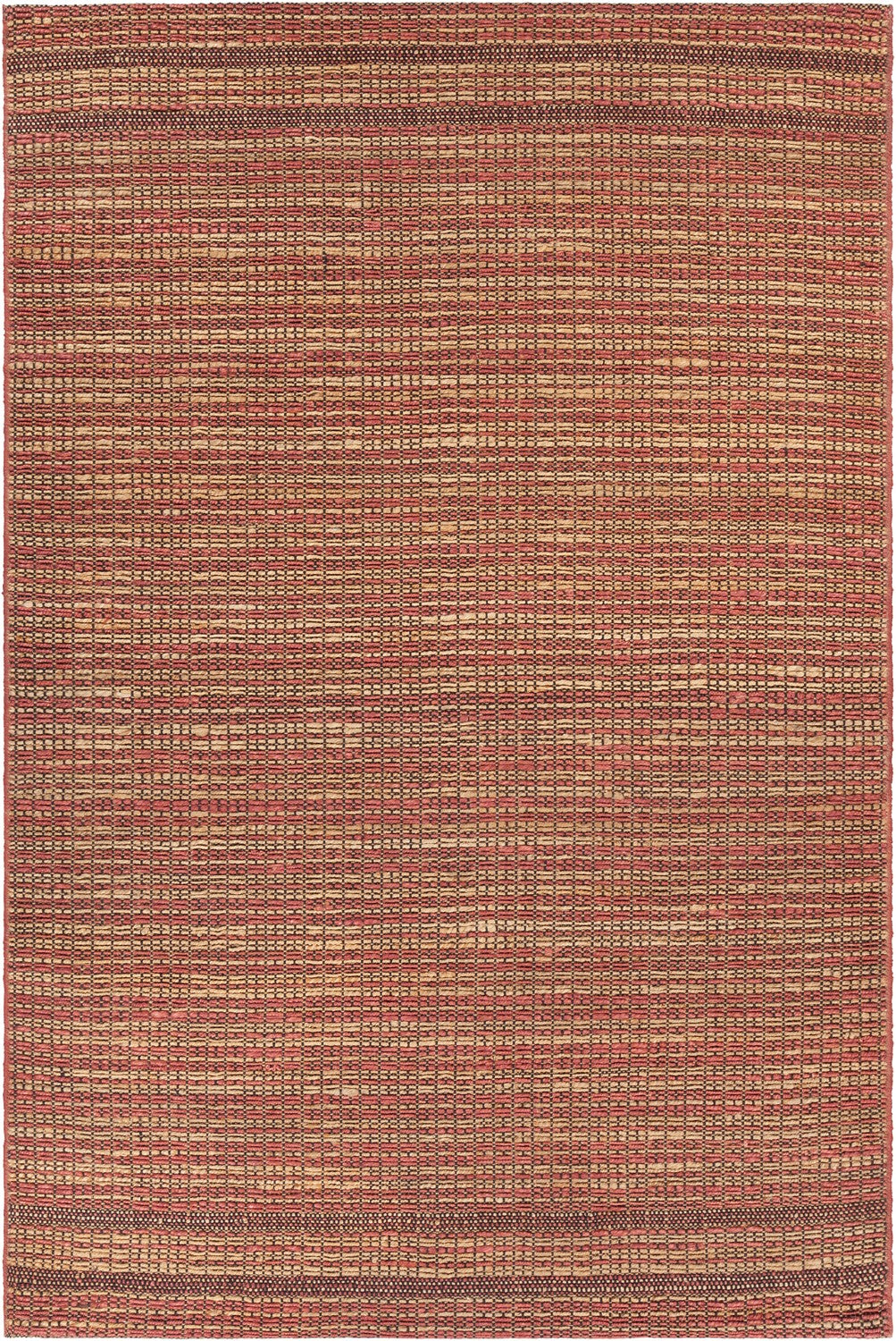 Agnes Red/Natural/Black Hand Woven Rug