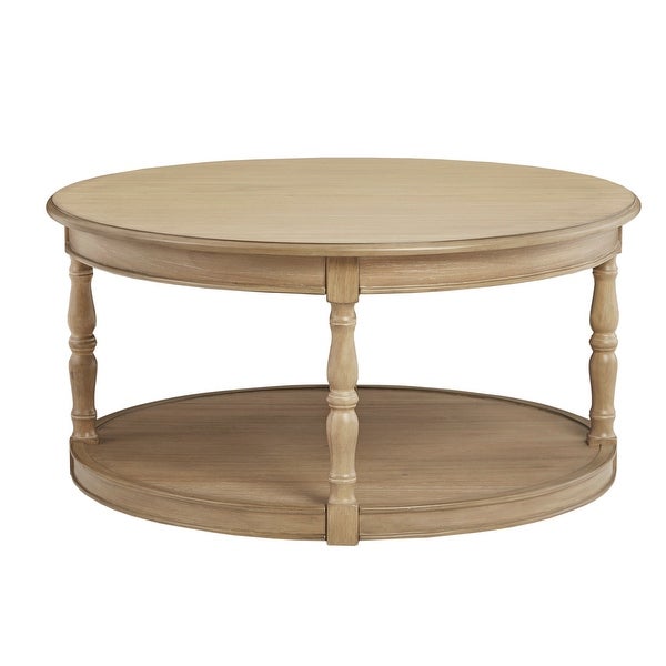 Belden Natural Castered Coffee Table by Martha Stewart