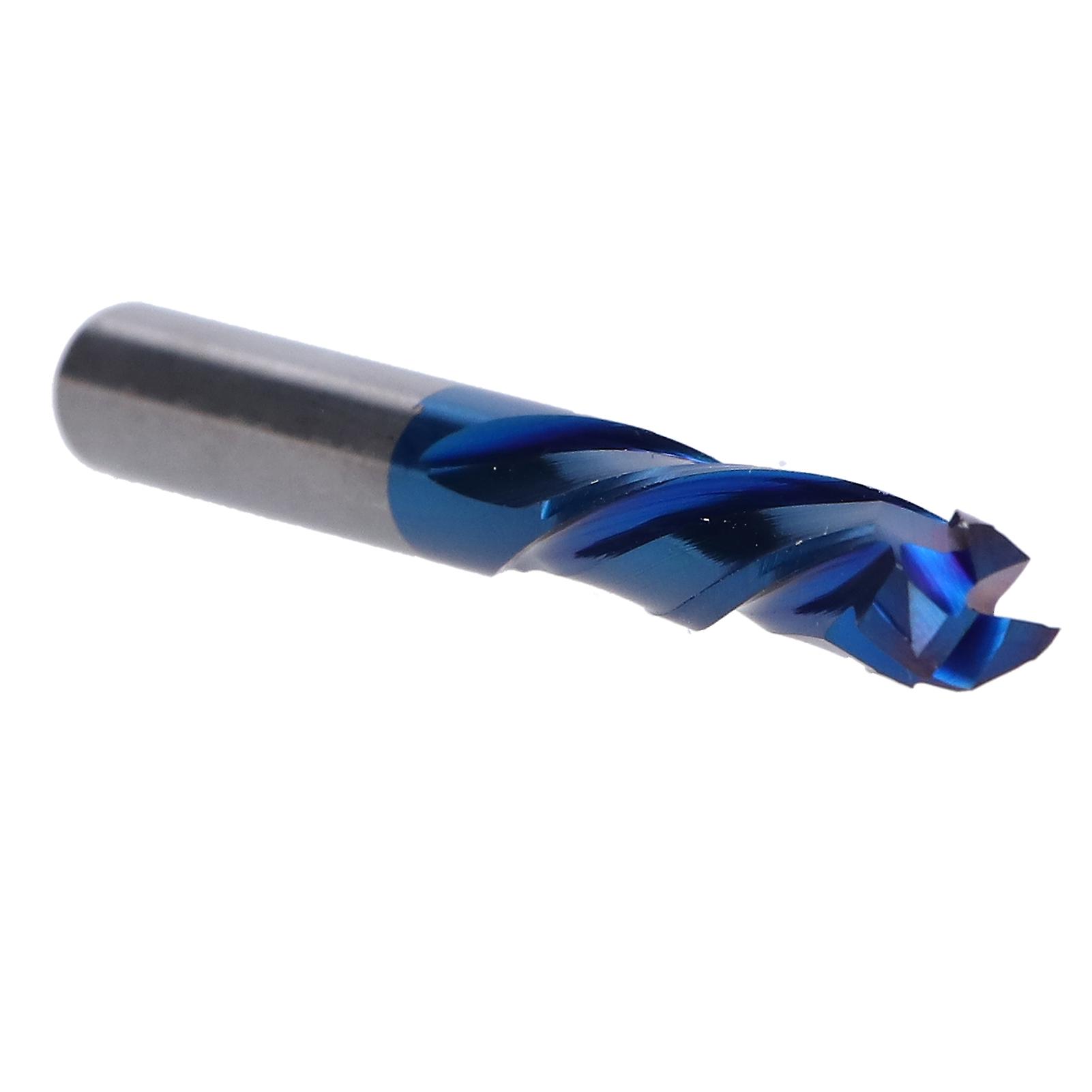 Milling Cutter Cnc Spiral Router Bit 3 Flute Tungsten Steel Carving Engraving Cutting Tool4x4x32x65