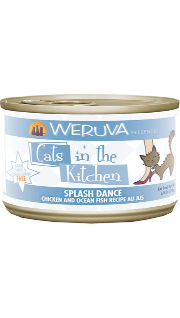 Cats in the Kitchen Splash Dance Chicken and Ocean Fish Canned Cat Food