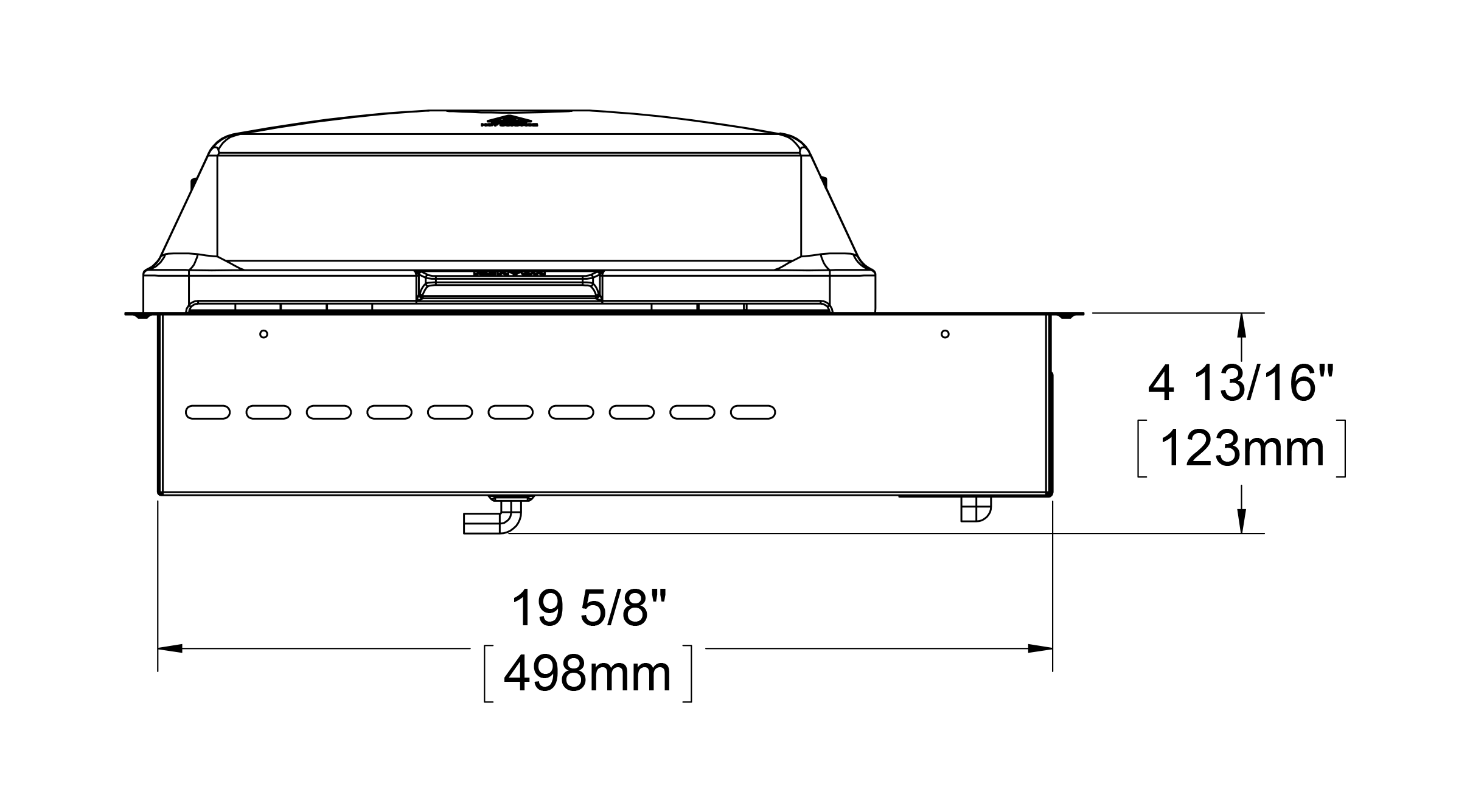 Kenyon B70770 Vdc 48V Built-In Grill