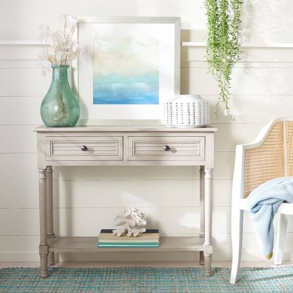 SAFAVIEH Tate 2-Drawer Console Table - 36