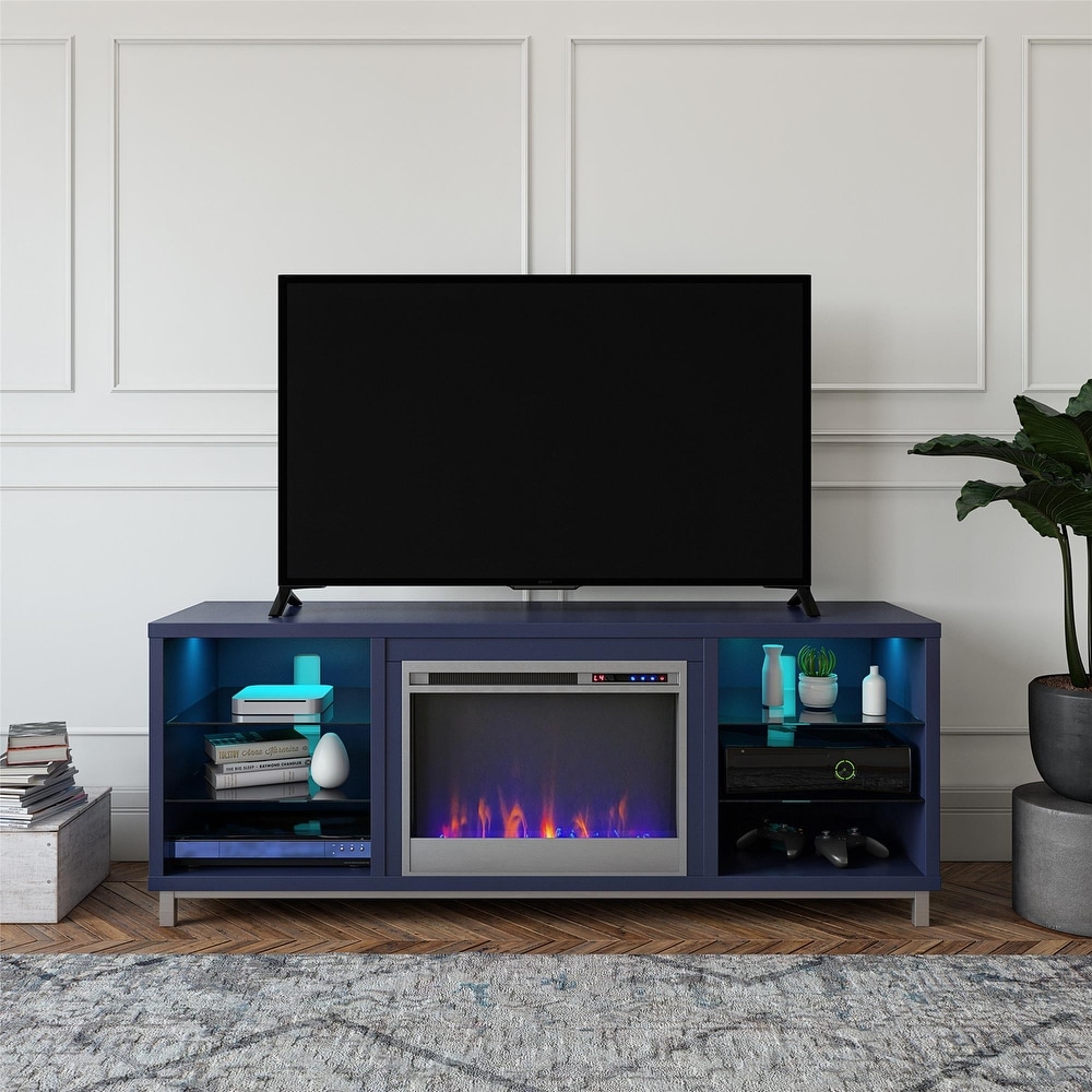 Avenue Greene Westwood Fireplace TV Stand TVs up to 70 Inches Wide