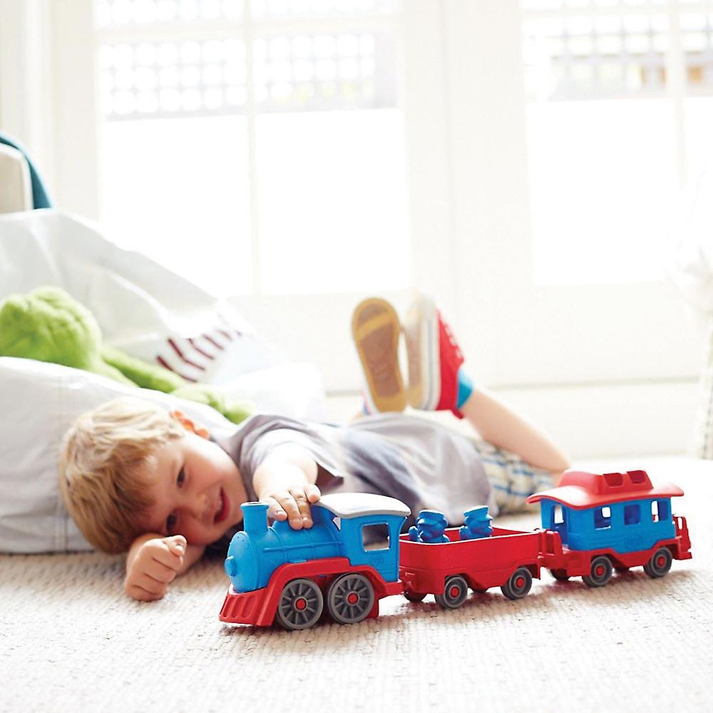 Green Toys Push Along Train Toy BPA Free 100% Recycled Eco Friendly