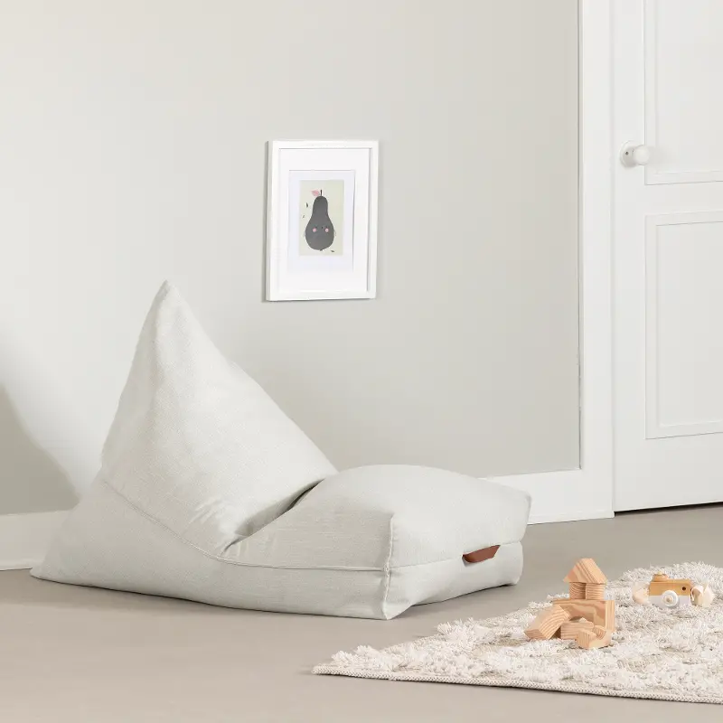 Sweedi Light Gray Bean Bag Chair