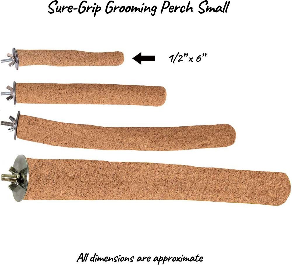 Super Bird Creations Sure-Grip Grooming Perch， Small