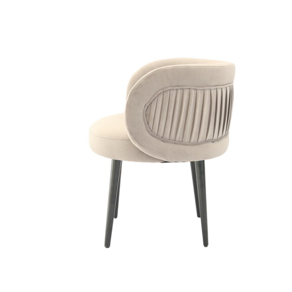 Modrest Hartman Modern Grey Accent Chair B04961534